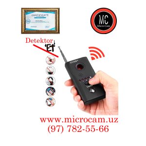 Detektor – CC308+ * Mini videokameralar va faol GSM/GPS qurilmalarni aniqlaydi *