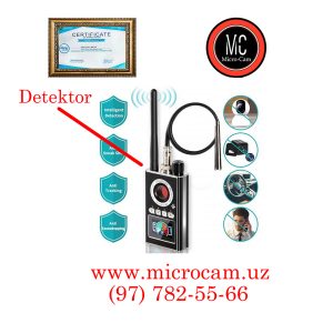 Detektor – K88 * Mini videokameralar va faol GSM/GPS qurilmalarni aniqlaydi *