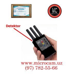 Detektor – G638 * Mini videokameralar va faol GSM/GPS qurilmalarni aniqlaydi *