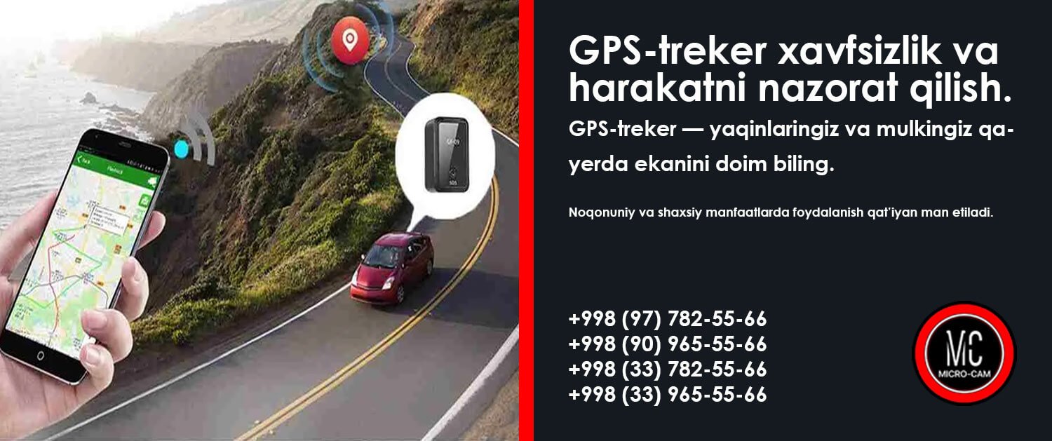 Mini kamera, ovoz yozish moslama, GPS GSM, detektor juchok