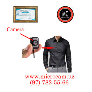 Tugma – Mikrokamera USB kabelga ega
